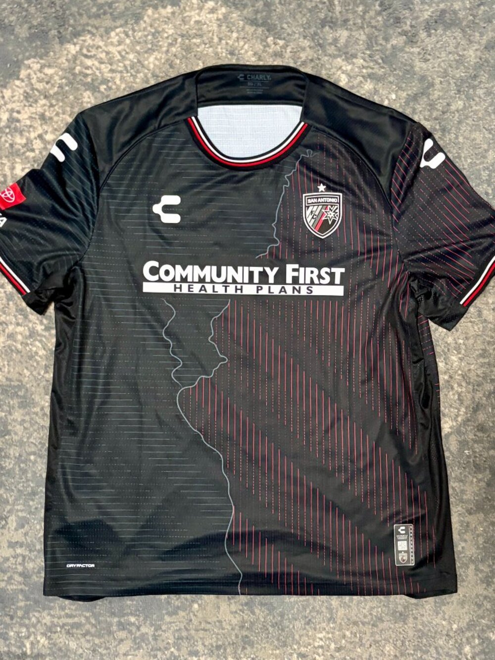 *NWT* Men's Charly San Antonio FC 2025 Home Authentic Soccer FĂștbol Jersey